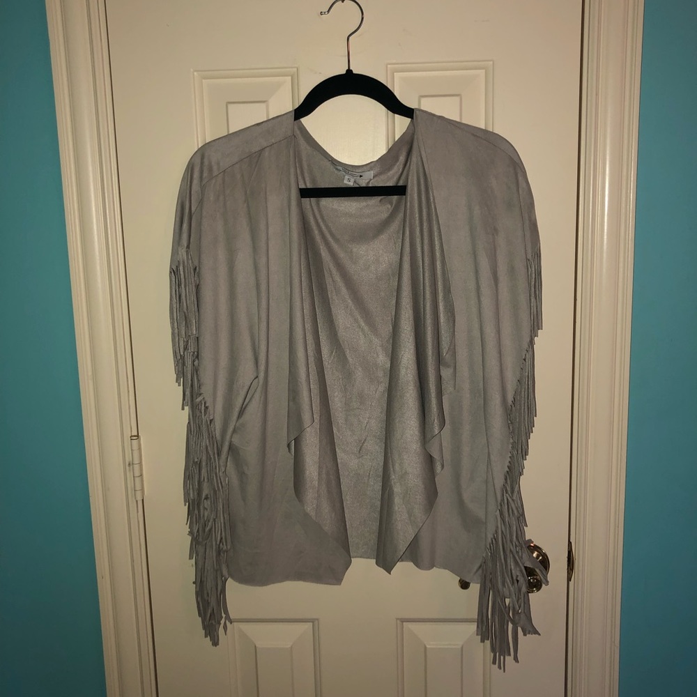 Never been worn fringe vest